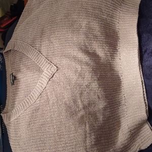 A cropped sweatshirt